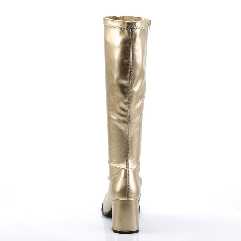 GOGO-300 Gold Stretch Pu CURRENT Funtasma US Size (Women's): 5