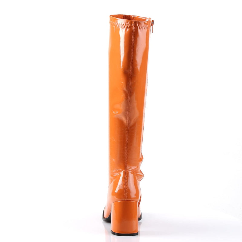 GOGO-300 Orange Stretch Patent CURRENT Funtasma US Size (Women's): 5