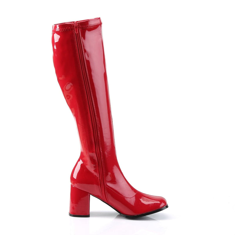 GOGO-300 Red Stretch Patent CURRENT Funtasma US Size (Women's): 5