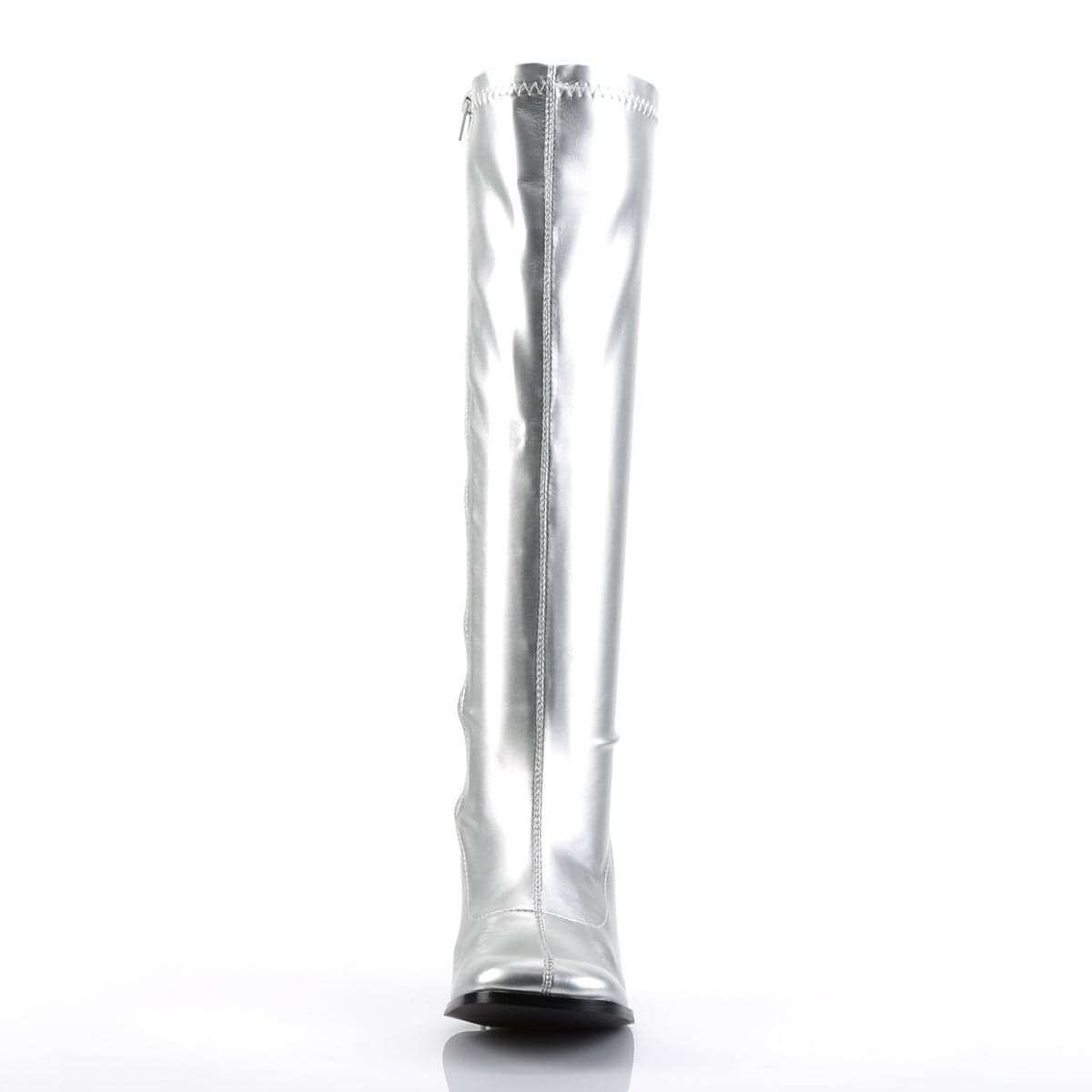 GOGO-300 Silver Metallic Stretch Pu CURRENT Funtasma US Size (Women's): 5