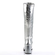 GOGO-300 Silver Metallic Stretch Pu CURRENT Funtasma US Size (Women's): 5