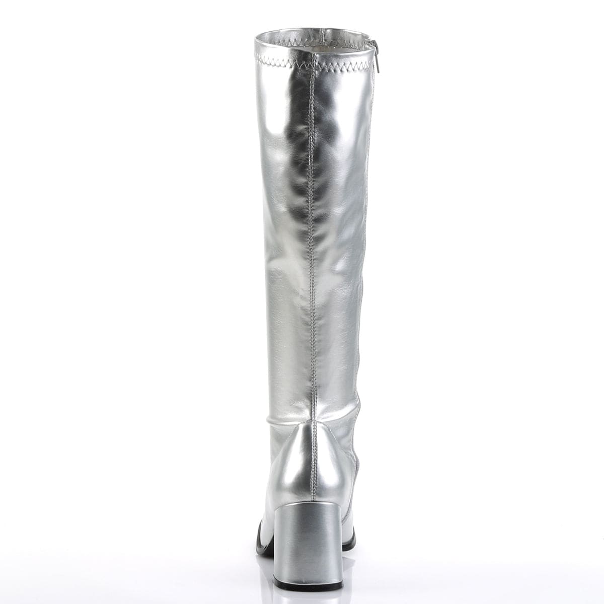GOGO-300 Silver Metallic Stretch Pu CURRENT Funtasma US Size (Women's): 5