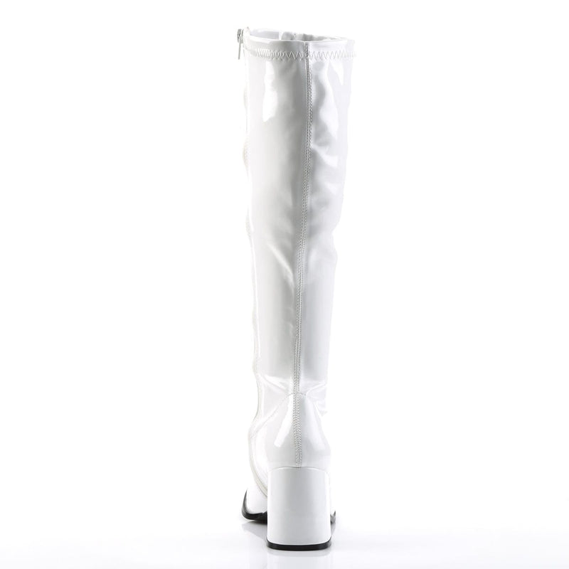 GOGO-300 White Stretch Patent CURRENT Funtasma US Size (Women's): 5