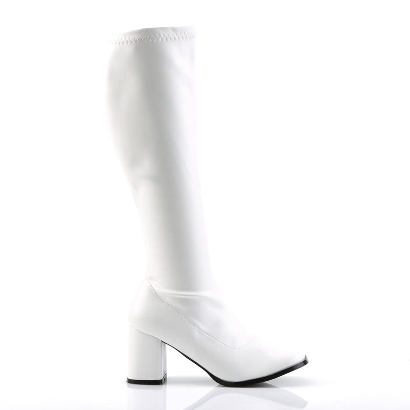 GOGO-300 White Stretch Pu CURRENT Funtasma US Size (Women's): 5
