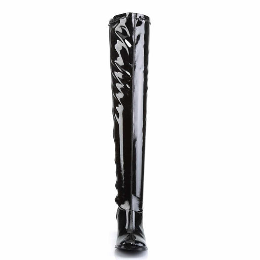 GOGO-3000 Black Stretch Patent CURRENT Funtasma US Size (Women's): 5