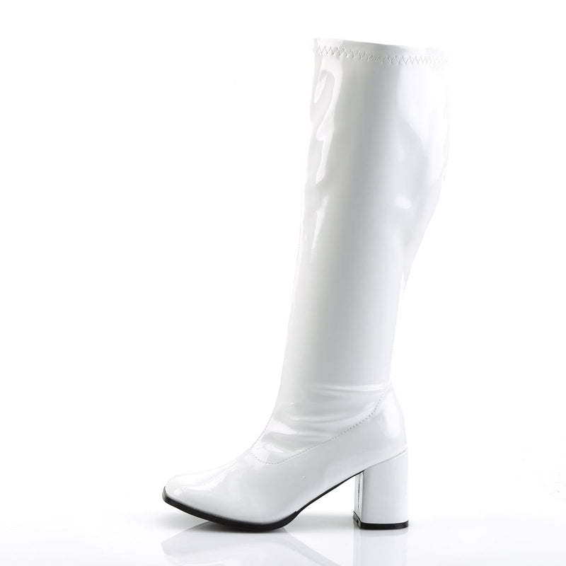 GOGO-300WC White Stretch Patent CURRENT Funtasma US Size (Women's): 6
