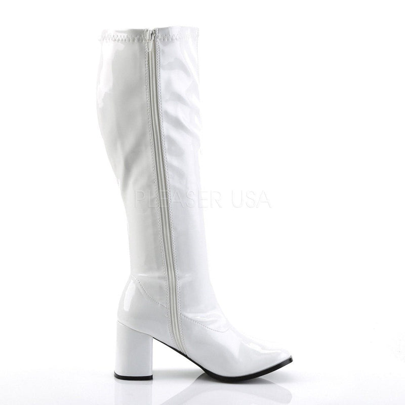 GOGO-300WC White Stretch Patent CURRENT Funtasma US Size (Women's): 6