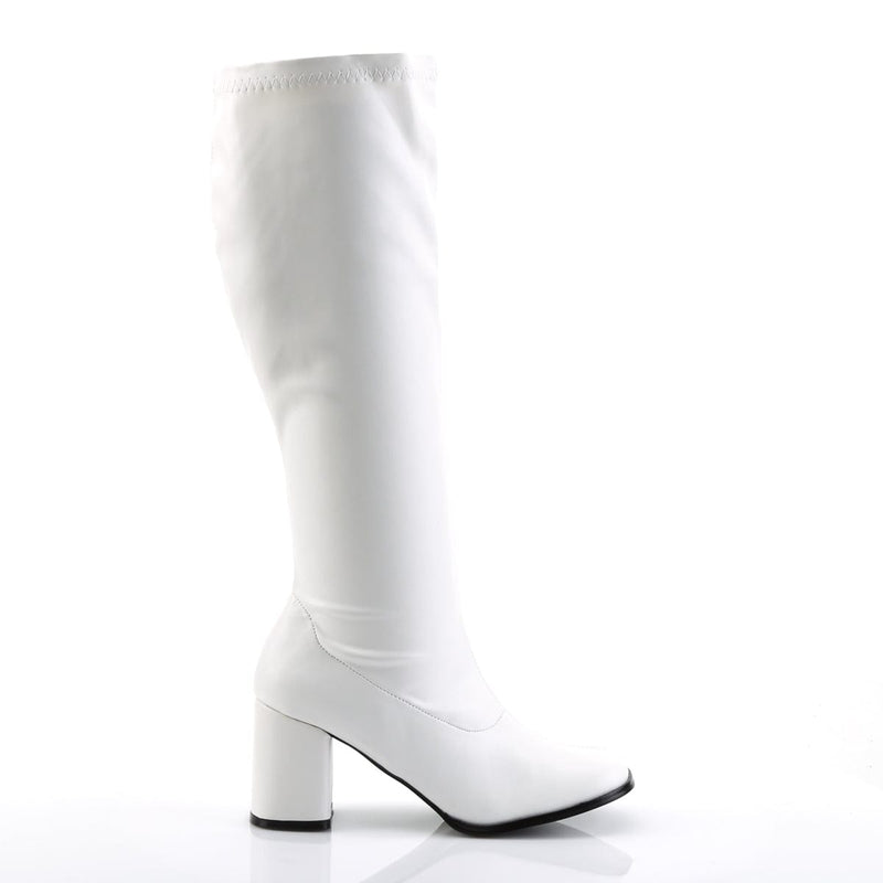 GOGO-300WC White Stretch Pu CURRENT Funtasma US Size (Women's): 6