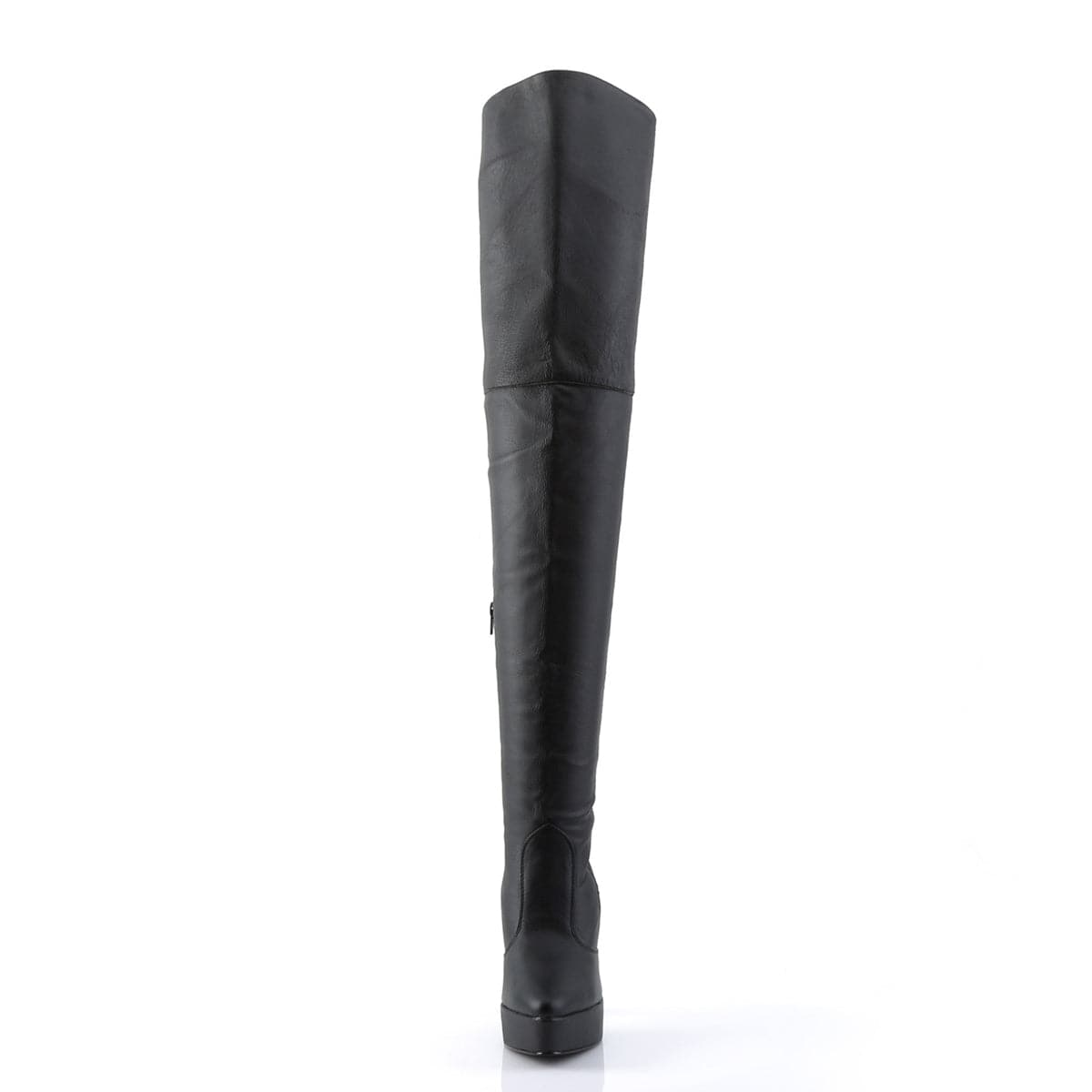 INDULGE-3011 Black Leather (P) CURRENT Devious US Size (Women's): 6
