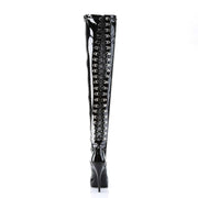 INDULGE-3063 Black Stretch Patent CURRENT Devious US Size (Women's): 6