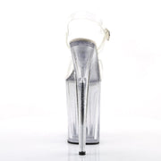 INFINITY-908MG Clear/Clear Platform Sandal Pleaser US Size (Women's): 5