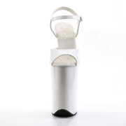 INFINITY-909 White/White Platform Sandal Pleaser US Size (Women's): 5