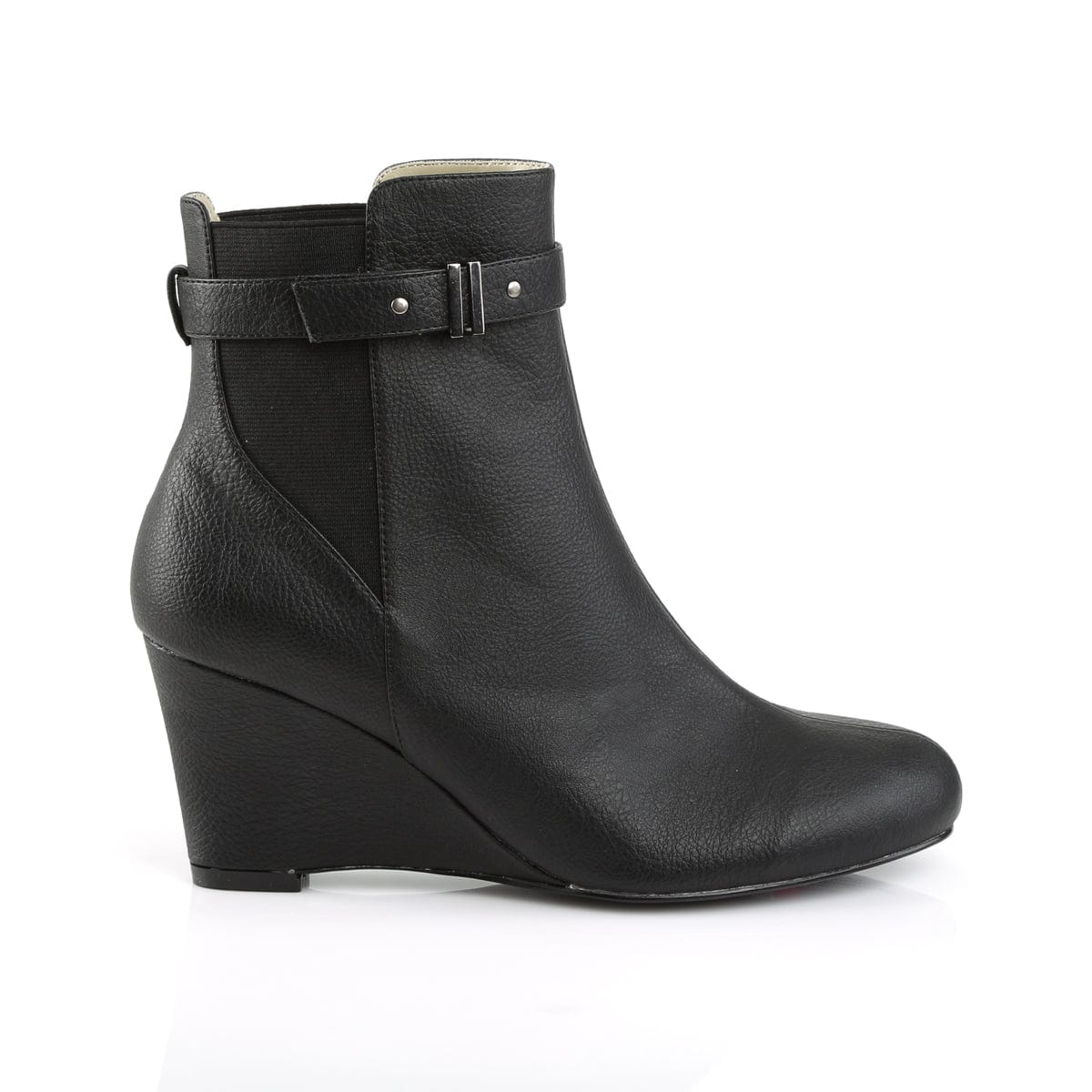 KIMBERLY-102 Black Faux Leather CURRENT Pleaser Pink Label US Size (Women's): 9
