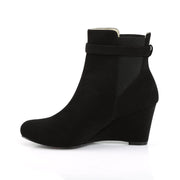 KIMBERLY-102 Black Nubuck Suede CURRENT Pleaser Pink Label US Size (Women's): 9