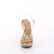 LIP-108 Clear-Rose Gold/Clear CURRENT Fabulicious US Size (Women's): 5