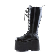 MEGA-602 Black Pu Knee Boot Demonia US Size (Unisex/Men's): 4
