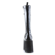 MEGA-602 Black Pu Knee Boot Demonia US Size (Unisex/Men's): 4