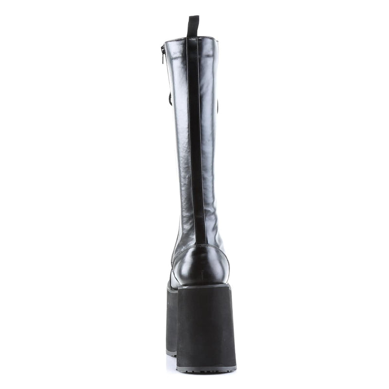 MEGA-602 Black Pu Knee Boot Demonia US Size (Unisex/Men's): 4