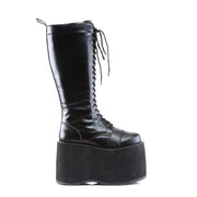 MEGA-602 Black Pu Knee Boot Demonia US Size (Unisex/Men's): 4