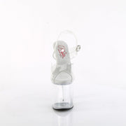 NAUGHTY-808 Clear/Clear Platform Sandal Pleaser US Size (Women's): 5