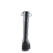 RANGER-302 Black Vegan Leather Knee Boot Demonia US Size (Unisex/Men's): 4