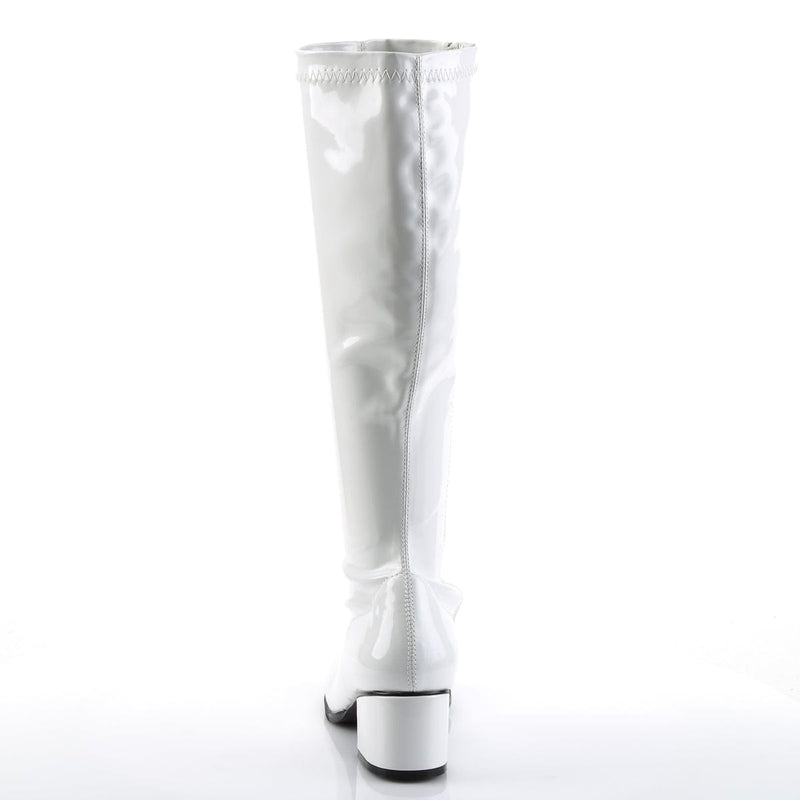RETRO-300 White Stretch Patent CURRENT Funtasma US Size (Women's): 6