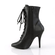 SEDUCE-1020 Black Faux Leather Ankle Boot Pleaser US Size (Women's): 6