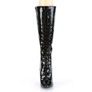 SEDUCE-2020 Black Patent Knee Boot Pleaser US Size (Women's): 6