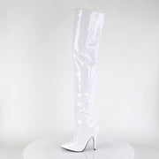 SEDUCE-3010 White Patent Thigh Boot Pleaser US Size (Women's): 6