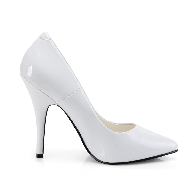 SEDUCE-420 White Patent Pump Pleaser US Size (Women's): 5