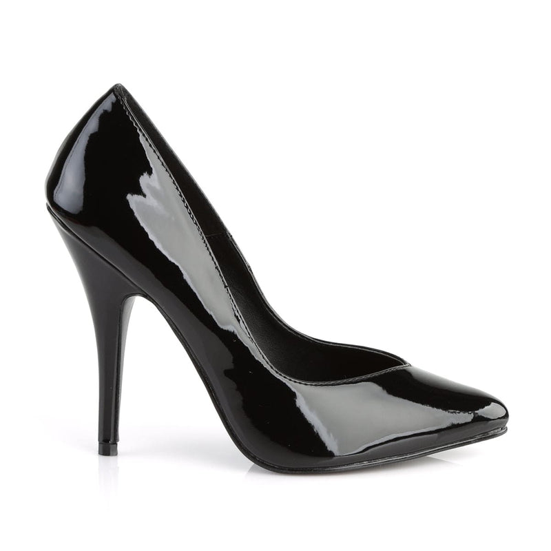 SEDUCE-420V Black Patent Pump Pleaser US Size (Women's): 5