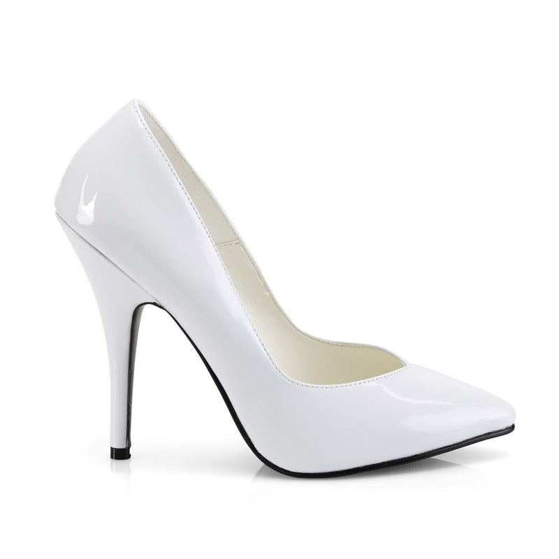 SEDUCE-420V White Patent Pump Pleaser US Size (Women's): 5