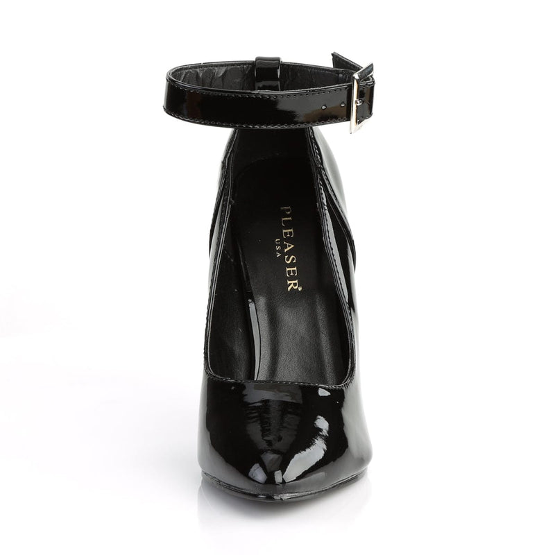 SEDUCE-431 Black Patent Pump Pleaser US Size (Women's): 5