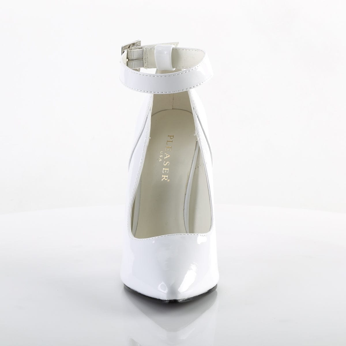 SEDUCE-431 White Patent Pump Pleaser US Size (Women's): 5