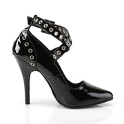 SEDUCE-443 Black Patent Pump Pleaser US Size (Women's): 5