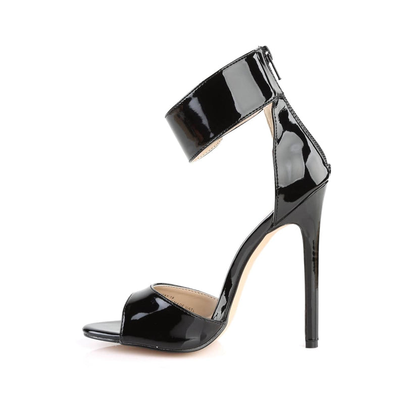 SEXY-19 Black Patent Sandal Pleaser US Size (Women's): 5