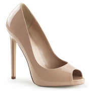 SEXY-42 Nude Patent Pump Pleaser US Size (Women's): 5