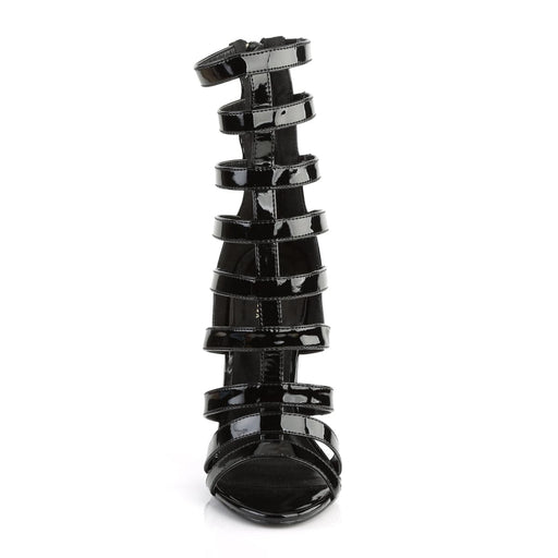 SEXY-52 Black Patent Sandal Pleaser US Size (Women's): 5
