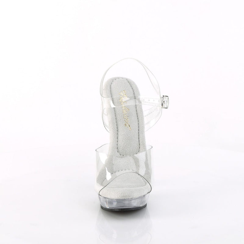 SULTRY-608 Clear/Clear PREORDER Fabulicious US Size (Women's): 5