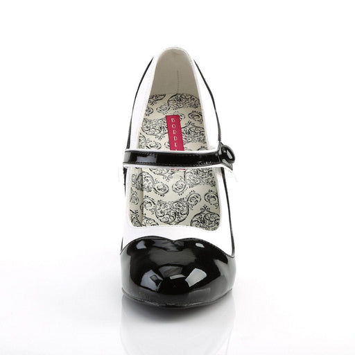 TEMPT-07 Black-White Pu SALE Bordello US Size (Women's): 6