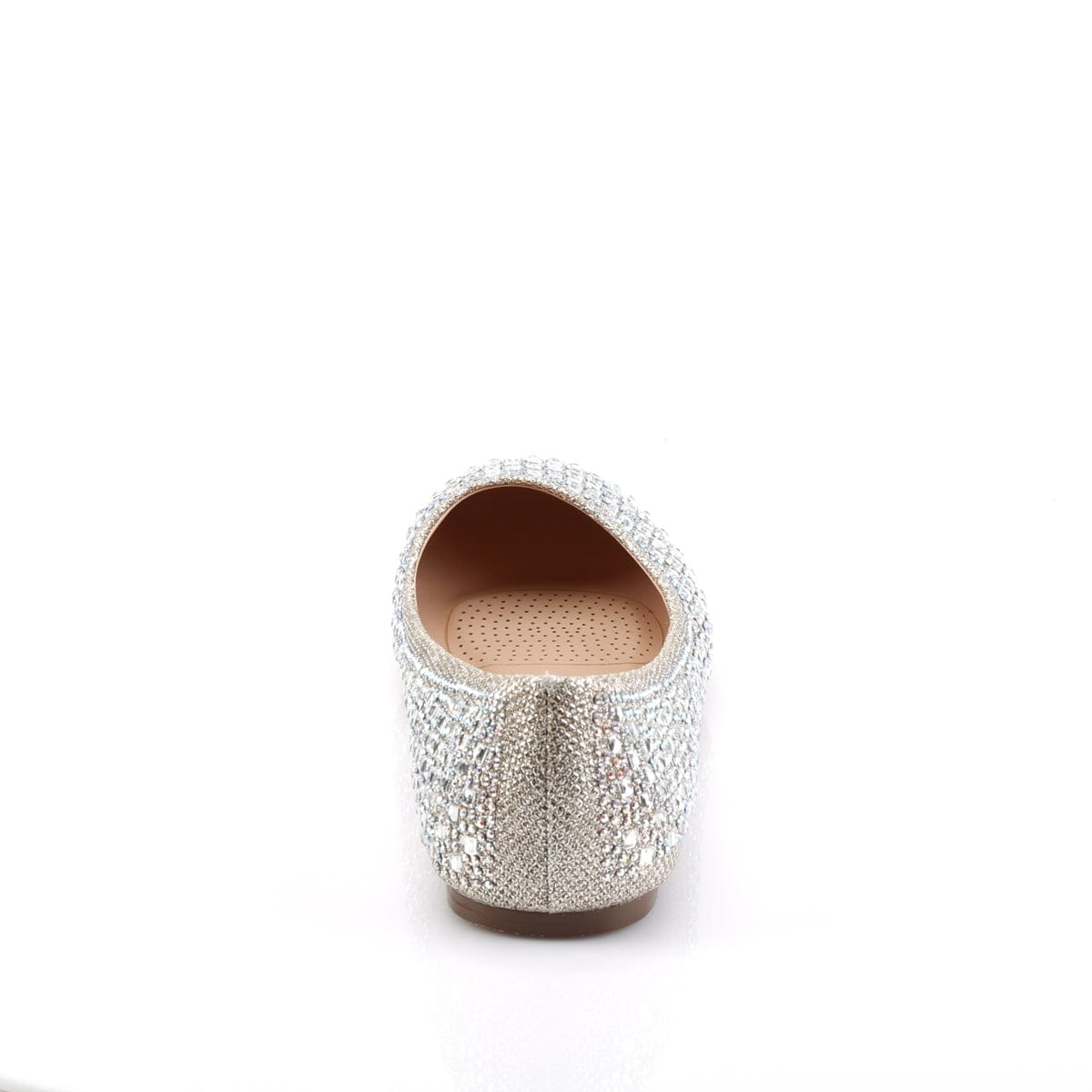 TREAT-06 Nude Glitter Mesh Fabric SALE Fabulicious US Size (Women's): 5