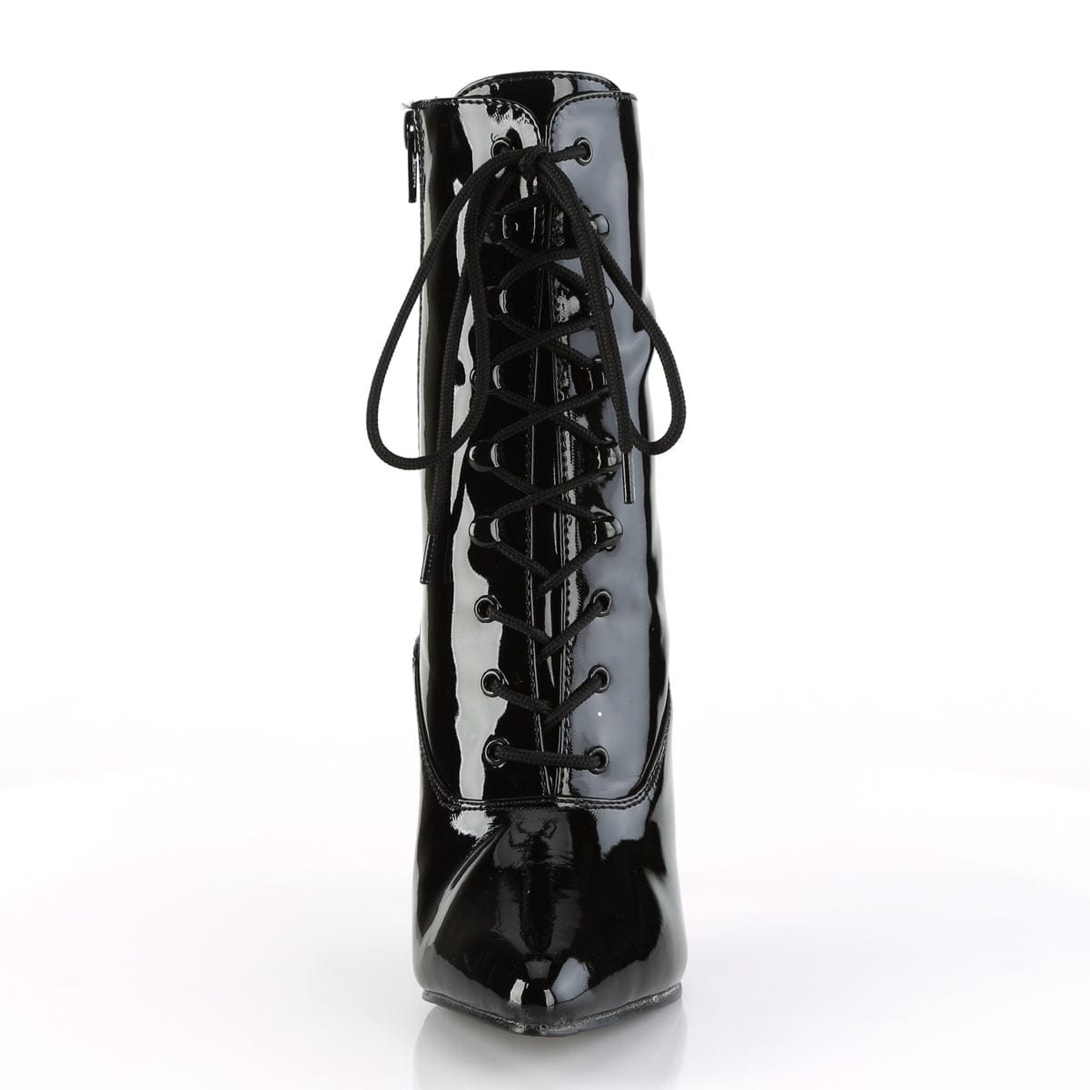 VANITY-1020 Black Patent Ankle Boot Pleaser US Size (Women's): 6