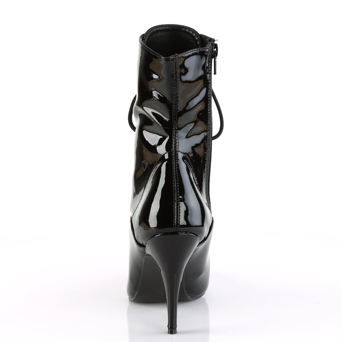 VANITY-1020 Black Patent Ankle Boot Pleaser US Size (Women's): 6