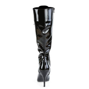 VANITY-2020 Black Patent Knee Boot Pleaser US Size (Women's): 6