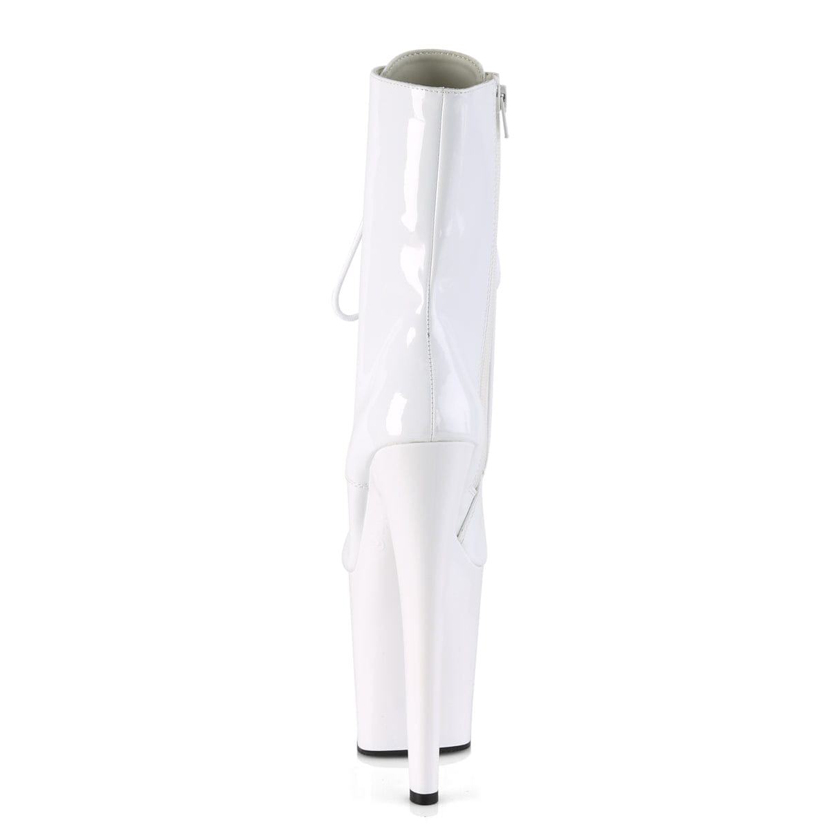XTREME-1020 White Patent/White Ankle Boot Pleaser US Size (Women's): 5