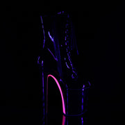XTREME-1020TT Black Patent/Black-Neon Hot Pink Ankle Boot Pleaser US Size (Women's): 5
