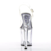 XTREME-808 Clear/Clear Platform Sandal Pleaser US Size (Women's): 5