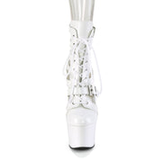 ADORE-1013MST White Patent/White Pleaser US Size (Women's): 5