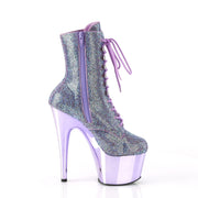 ADORE-1020CHRS Lavender Multi Rhinestones/Lavender Chrome Pleaser US Size (Women's): 5