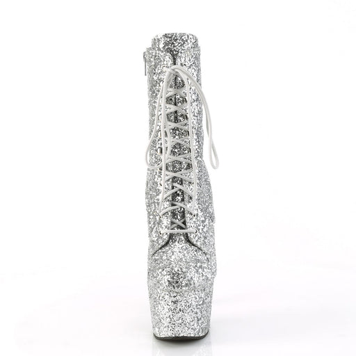 ADORE-1020GWR Silver Glitter/Silver Glitter Pleaser US Size (Women's): 5